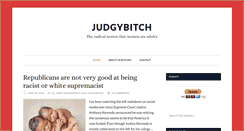 Desktop Screenshot of judgybitch.com